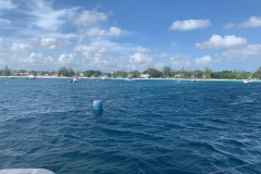 Moored up on the coast