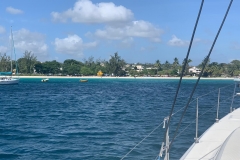 Moored up on the coast